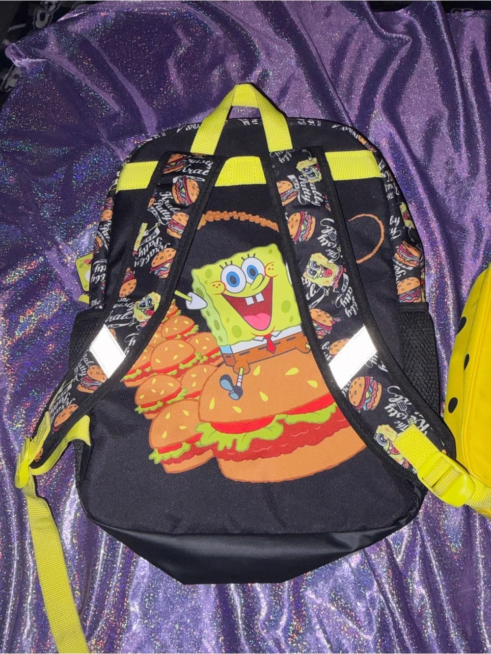 SpongeBob Krabby Patty Backpack Set
